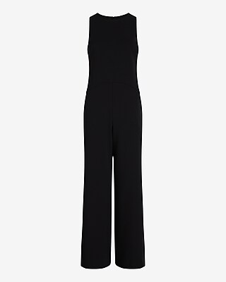 Crew Neck Sleeveless Wide Leg Jumpsuit - image 5