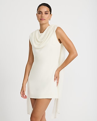 neutral cocktail dresses Janelle Midi Party Dress with Square Neck PromGirl easy to fits all body types Neutral Champagne Bridesmaid Dress Matte