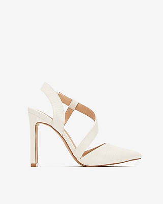 strappy pumps closed toe