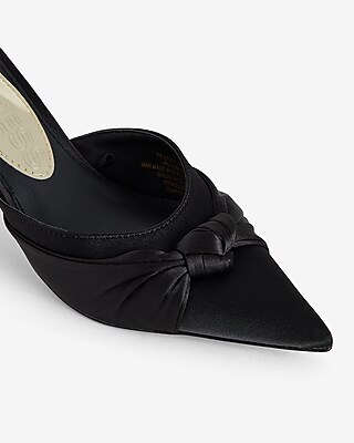 Twist Upper Pointed Toe Mules | Express