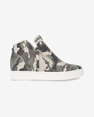 steve madden caliber high top sneaker camo