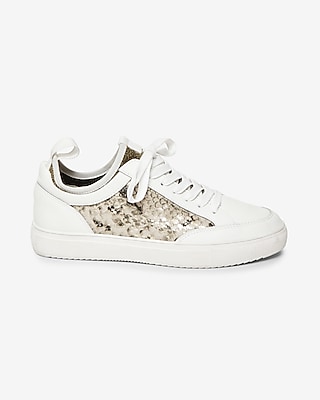 steve madden snakeskin high top sneakers