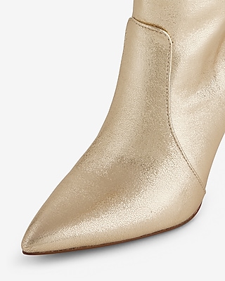 Pointed Toe Thin Heeled Tall Boots