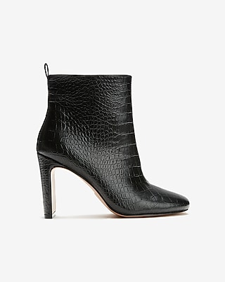 express snakeskin boots