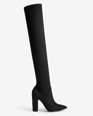 Express thigh high boots on sale