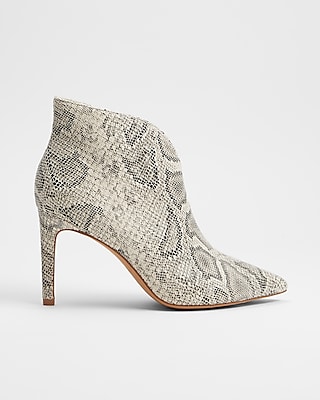 womens multi colored booties