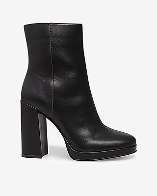 steve madden alexis leather booties