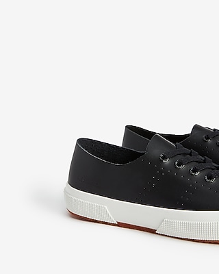 superga raw cut leather