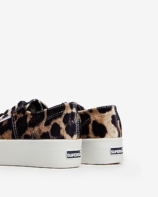 leopard sneakers platform