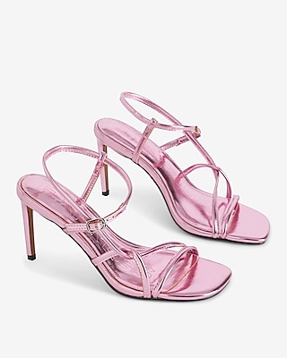 Strappy Mid Heeled Sandals