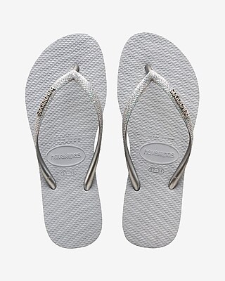 havana glitter flip flops