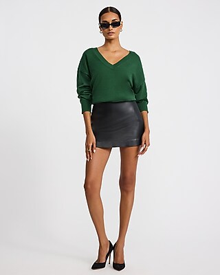 Oversized V-Neck Sweater Cozy Soft