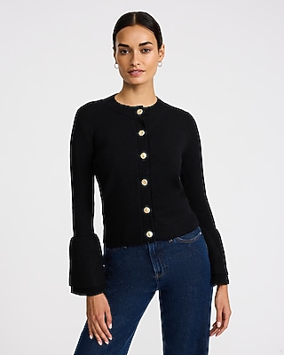 Novelty Button Collarless Jacket | Express