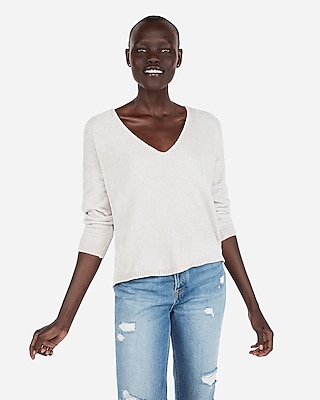 express v neck sweater