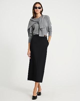 Skimming Crew Neck Sweater Airy Soft