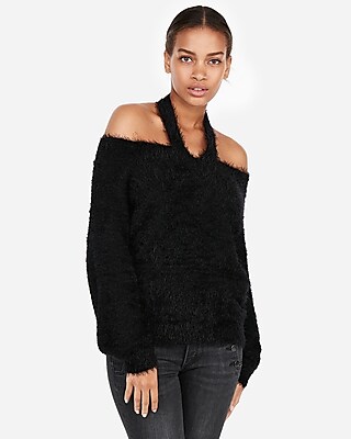 express off the shoulder sweater