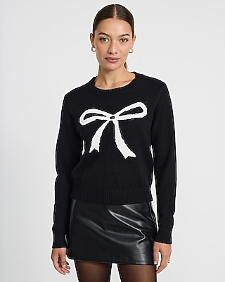 Bow Crew Neck Sweater