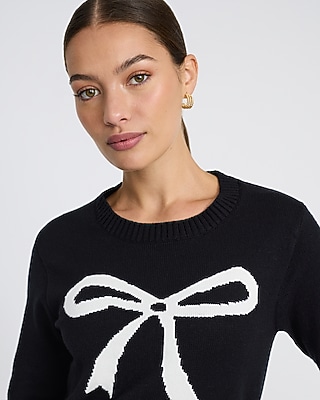Bow Crew Neck Sweater