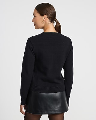 Bow Crew Neck Sweater