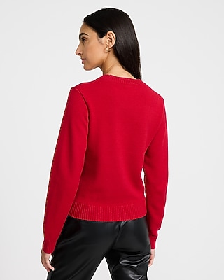 Bow Crew Neck Sweater - thumbnail 6