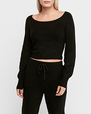 express cropped sweater