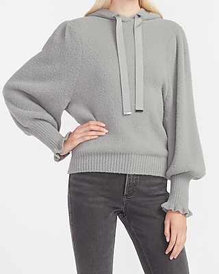 express hooded cardigan