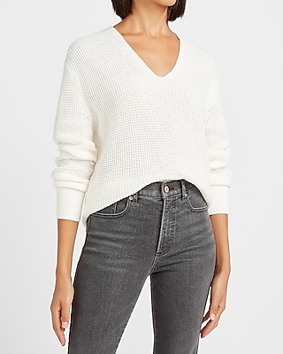 express v neck sweater