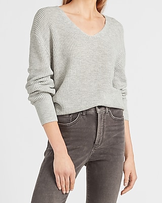 express v neck sweater