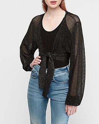 express cropped sweater