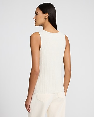 V-Neck Cutout Sweater Vest - image 3