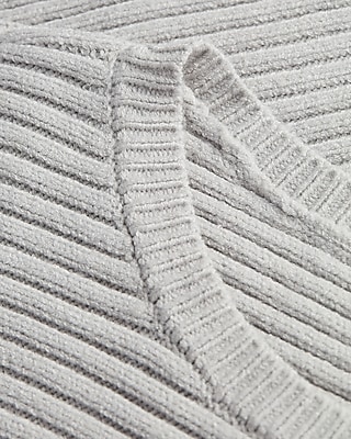 Ribbed Dolman Sleeve Sweater