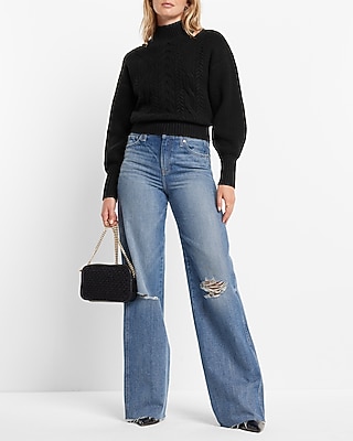 COLD SHOULDER TNECK PO 9612952:PITCH BLACK:XS