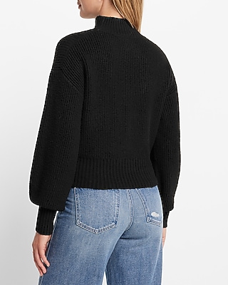 COLD SHOULDER TNECK PO 9612952:PITCH BLACK:XS