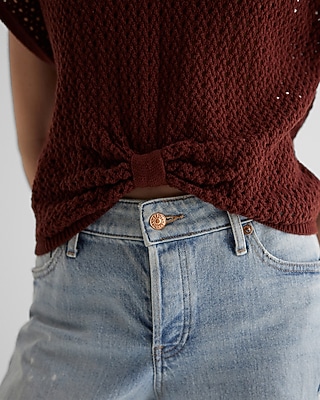 CROCHET TWIST FRONT PO 9613263:ANTIQUE MOSS:S