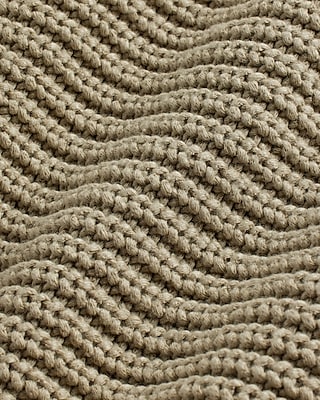 Cable Knit V-Neck Sweater Vest