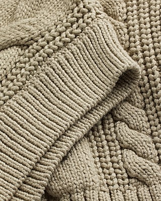 Cable Knit V-Neck Sweater Vest