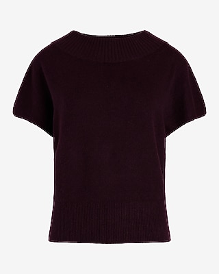 Crew Neck Short Sleeve Sweater