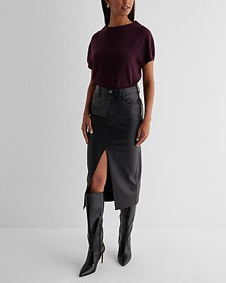 Crew Neck Short Sleeve Sweater