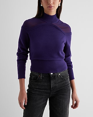 SHEER MESH PO 9613360:PLUM PERFECT 715:S