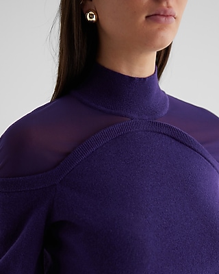 SHEER MESH PO 9613360:PLUM PERFECT 715:S