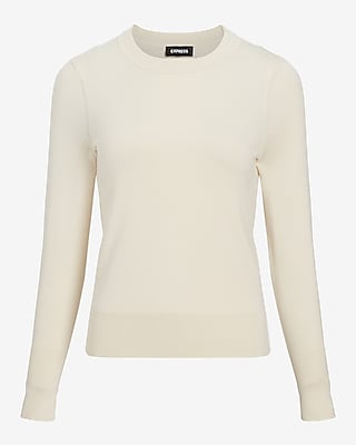 Silky Soft Fitted Crew Neck Sweater