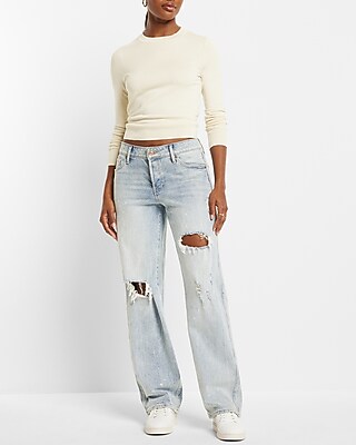 Silky Soft Fitted Crew Neck Sweater