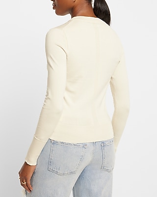 Silky Soft Fitted Crew Neck Sweater