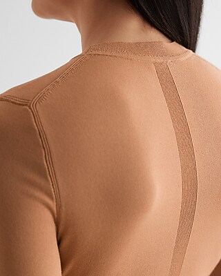 Silky Soft Fitted Crew Neck Sweater