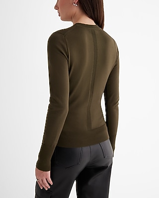 Silky Soft Fitted Crew Neck Sweater
