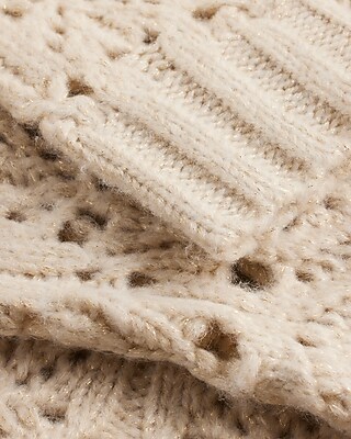 OPEN STITCH LUREX PO 9613387:SWAN:L