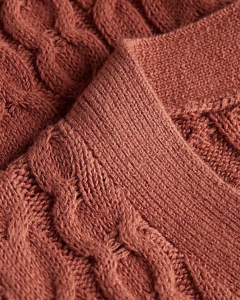 Cable Knit Double Bow Short Sleeve Cardigan | Express Cable Knit Double Bow Short Sleeve Cardigan | Express