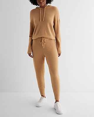 Plush Knit Hooded Sweater