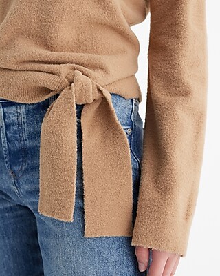 TIE PULLOVER 9613514:PITCH BLACK:L