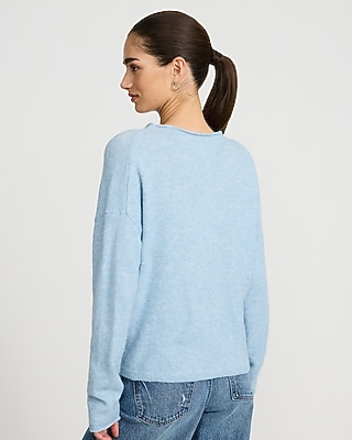 Relaxed Crew Neck Cardigan - image 3
